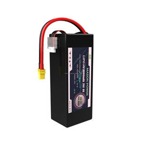 Lihv điện áp cao 22.8V 23.1V 75C Drone pin 6S 7500mAh 8000mAh LiPo UAV Drone Pin gói nông nghiệp phun Drone - Product Image 1