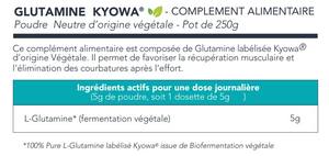 Extrait Herbal de Glutamine en Poudre Instantanée Marque Blanche 250 Grammes – 50 Jours de Supplémentation Énergisante - Product Image 2