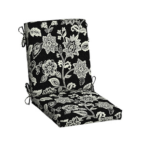 Coussin de chaise longue d'extérieur compressible personnalisé en éponge, imperméable, à dossier haut, rectangulaire, pour terrasse intérieure et extérieure - Product Image 1