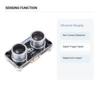 Module de capteur de distance à ultrasons, capteur de proximité avec interface d'écho de déclenchement pour évitement d'obstacles de robot Arduino