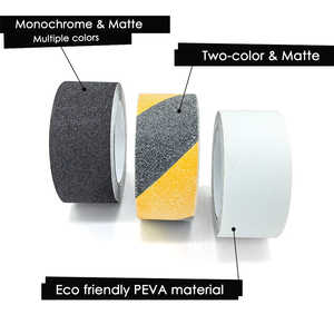 <b>PVC</b> Waterproof Frosted Safety Anti Slip Roller Tape Self Adhesive Non Slip Tape Indoor Outdoor Grip <b>Strip</b> For Stairs Floor - Product Image 4