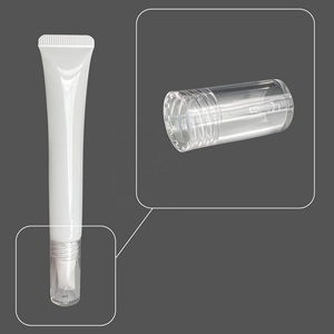 Tuýp đựng son bóng, son dưỡng môi nhựa trống in logo tùy chỉnh, có đầu cọ gốm, bao bì mỹ phẩm - Product Image 5