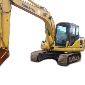 Excavatrice Komatsu d'occasion de 13 tonnes, fabriquée au Japon, modèles PC110, PC130, PC130-6, PC130-8, équipement d'excavation de taille moyenne - Product Image 1