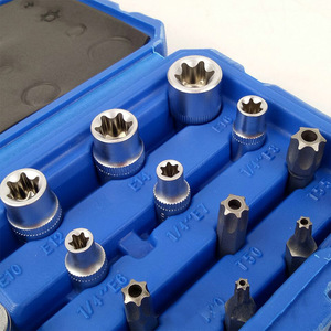 Dzt Dongzhe 17Pc Internal Gear <b>Socket</b> Set Metric Security Torx Hex Drive Mechanic Tool Kit - Product Image 2