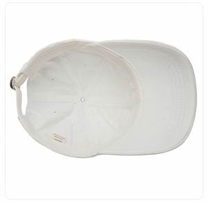 Gorra de béisbol unisex de algodón blanco de 6 paneles al por mayor, con logo estampado de grafiti estilo hip-hop, deportiva, formal, para uso diario y ocio, con la imagen de la marca dominante. - Product Image 5