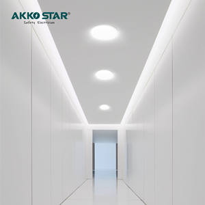 AKKO STAR Panel de luz LED sin marco exterior de 8 pulgadas, luces de techo, modelo cuadrado, luz 6500K 36W - Product Image 5