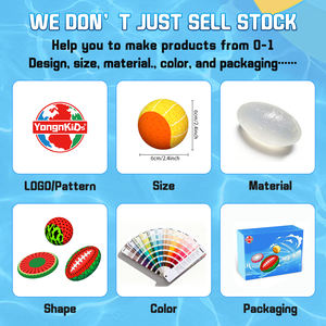 Venta al por Mayor <span class=keywords><strong>de</strong></span> Pelotas Voladoras <span class=keywords><strong>de</strong></span> Agua <span class=keywords><strong>de</strong></span> Material TPR con Diseño y Patrón <span class=keywords><strong>de</strong></span> Color Personalizados - Product Image 3
