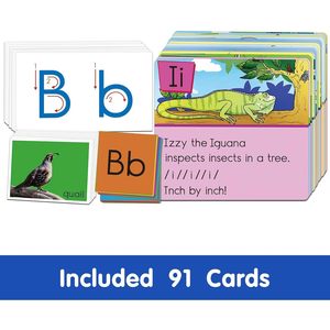 Tablero de Letras con Bolsillos para Actividades de Aprendizaje, para Niños Preescolares de 4 a 6 Años, Herramienta Educativa de Cartón - Product Image 3