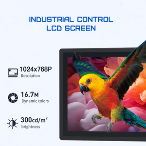 Customized 15-Inch High Brightness LCD Display <strong>Embedded</strong> Metal Shell Capacitive Touch All-In-One Industrial Windows <strong>Computer</strong> - Product Image 4