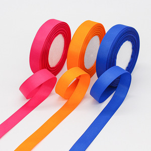 Beihai Grosgrain Ribbon 2Cm Polyester Woven Solid Color For Hair Accessories Clothing Gift Packaging - Product Image 3