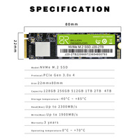 OEM ssd m2 512gb 256 gb nvme 1 تيرا بايت 2 تيرا بايت ssd m.2 nvme 256 gb ديسكو m2 2280 ssd