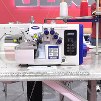JUKKY Yeni Model Yüksek Hızlı Overlok Makinesi 747DX 3 4 5 İplikli Endüstriyel Direkt Tahrikli Overlok Dikiş Makineleri