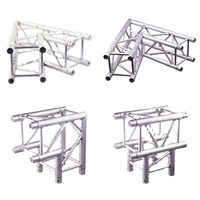 Accesorios de adaptadores de esquina de cubo de 6 vías, armazón de aluminio de 290mm para eventos de escenario