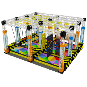 Salida de fábrica Parkour Ninja Warrior Carrera de obstáculos Spartan Race Obstáculo Truss - Product Image 1