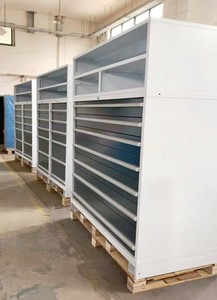 Rockben Lớp Thiết kế 2 ngăn kéo cửa duy nhất kết hợp Heavy Duty kim loại di động công cụ tủ sơn tĩnh điện cho hội thảo - Product Image 5