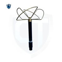 Antenne de drone étanche FPV 915 MHz 3 dBi de gain, impédance 50 ohms, en fibre de verre, à quatre pales, connexion -M, communication