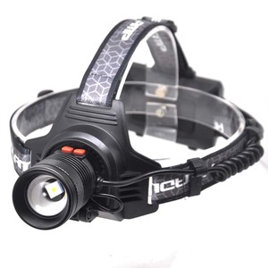 Mới Siêu Sáng Điện Hiển Thị Màu Đỏ Màu Xanh Cảnh Báo Có Thể Sạc Lại Có Thể Điều Chỉnh Zoom Ngọn Đuốc Không Thấm Nước Đèn Pin Chiến Thuật Đèn Pin Đèn - Product Image 1