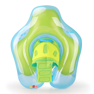 Flotador Inflable Azul en Oferta, Anillo de Natación Inflable para Piscina, Flotadores para Niños con Asiento y Bolsillo para el Verano - Product Image 2