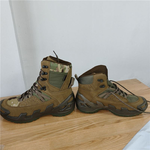 Bottes de randonnée TSB08, marron-vert à motif CP, bottes montantes 7-8 pouces et 8-9 pouces, service de personnalisation disponible - Product Image 5