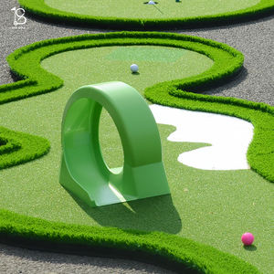 थोक मिनी गोल्फ, हरी बाधाओं को 12 पीसी बच्चों और वयस्कों के लिए टिकाऊ गोल्फ सहायक उपकरण सेट करें - Product Image 3
