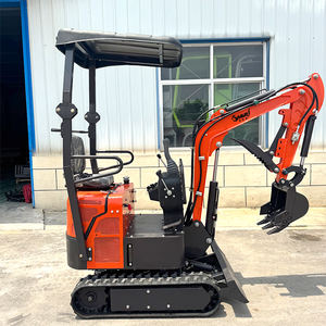 Mini Excavadora de 1 Tonelada, Excavadora Pequeña sobre Orugas, Compacta, Hidráulica, con Motor Opcional, Directo de Fábrica, Alta Potencia de Excavación 8.6KW - Product Image 6