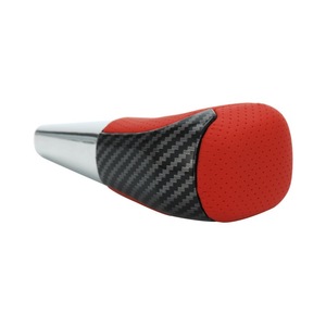 Toyota Car Gear <b>Knob</b> Carbon Fiber Red Ergonomic <b>Shift</b> <b>Knob</b> For Highlander HILUX REVO Automatic Transmission - Product Image 3