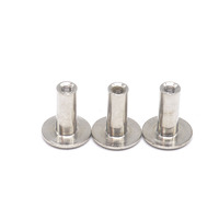 Attaches personnalisées M3, M4, M5 Écrous aveugles fendus/hexagonaux/à six pans creux en acier inoxydable Vis Chicago noires galvanisées en acier