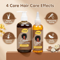 Lot en gros de kits de soins capillaires Chebe, marque privée OEM pour cheveux africains bouclés et abîmés