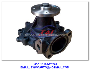 Bomba de Agua de Aluminio Nueva para Piezas de Motor Hino EK100, Sistema de Refrigeración del Motor, 12 Meses de Garantía - Product Image 6