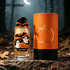 ขวดน้ำหอมแก้วเปล่าแบบพิเศษ All Saints' Day Children clear Sticker Crimp ขนาด 30 มล. 50 มล. 100 มล. 200 มล. พร้อมกล่องบรรจุภัณฑ์ - Product Image 2