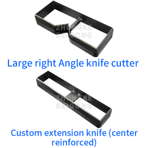 ISO 3376 Leerrektentestmonster snijmatrijs specimen snijder met 45 #   Staal - Product Image 5