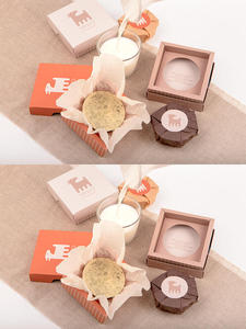Petites boîtes d'emballage carrées pliantes biodégradables de luxe imprimées sur mesure pour savon découpé à l'emporte-pièce - Product Image 2