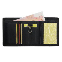 Dompet gantungan kunci ritsleting kamuflase desainer grosir dompet pria lipat tiga murah