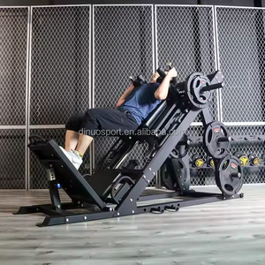 Máquina de Entrenamiento de Músculos de Glúteos y Abdomen con Patas de Acero de 3mm de Grosor, Dispositivo de Doble Función para Sentadillas Invertidas, <span class=keywords><strong>Prensa</strong></span> de <span class=keywords><strong>Piernas</strong></span> Inclinada y Hack Squat - Product Image 3