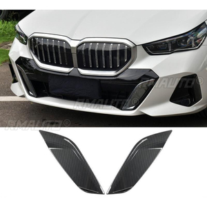 Para BMW Serie 5 i5 2024-2025: Marco decorativo para la entrada de aire del parachoques delantero, cubierta de la rejilla de ventilación del parachoques delantero - Product Image 1