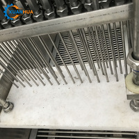 Machine d'injection automatique industrielle de viande à moteur multi-aiguilles pour l'injection de marinade aromatisée pour la viande de poulet, de bœuf et de fruits de mer (pour la m'oléfaction)