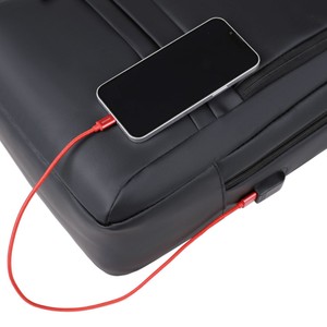 Borsa a Doppia Tracolla Espandibile Grande Capacità per Viaggi d'Affari Zaino Studente, Borsa per Computer - Product Image 6