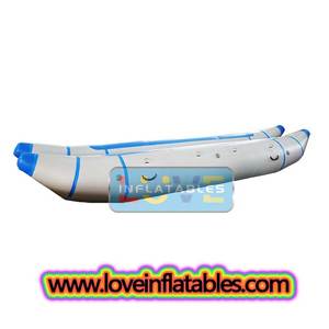 Casco de PVC de Material duradero, bote inflable de Rafting, tubo de <span class=keywords><strong>gato</strong></span>, precio de fábrica, venta al por mayor - Product Image 5