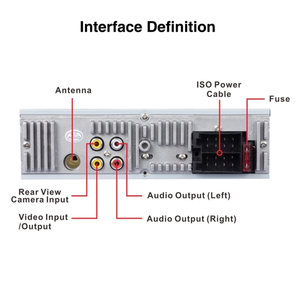 4.1 inch 1 DIN đài phát thanh MP5 chơi autoradio GPS <span class=keywords><strong>Android</strong></span> Auto Car âm thanh nổi hệ thống đa phương tiện 4019b đài phát thanh Máy nghe nhạc - Product Image 3