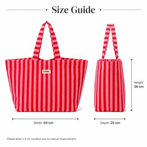 Customized Terry Bag Zipper Cosmetic Pouch Toiletry Bag with Embroidery Logo Colorful Cotton Hair Tool Bag - Product Image 5