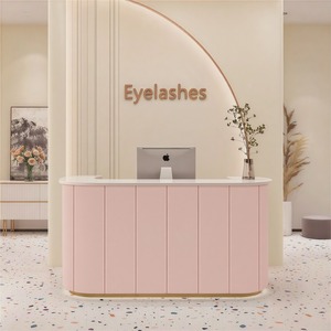 Mới Tốt Nhất Bán Tùy Chỉnh Bàn Tiếp Tân Beauty Salon Truy Cập Nhỏ Bàn Tiếp Tân Nail Salon Thông Tư Bàn Tiếp Tân - Product Image 4