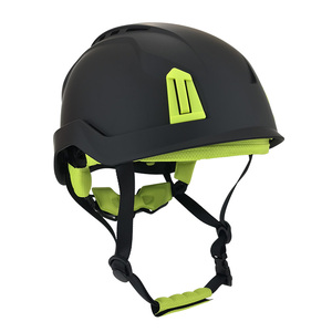 หมวกนิรภัย ABS สีดำ ANT5PPE หมวกนิรภัยก่อสร้าง EN12492 CE สำหรับการปีนเขาการปีนเขากู้ภัย - Product Image 1