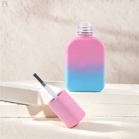 Échantillon Gratuit 12ml 13ml Flacon Vide en Verre pour Vernis à Ongles Marque Privée, Contenants pour Base Coat et Nail Art avec Bouchon et Pinceaux, Fournisseur d'Emballages