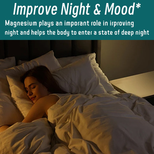 Gotas líquidas de glicinato de magnesio de etiquetas privadas, 1000mg, soporte para la función intestinal con fibra de celulosa, suplemento alimenticio vitamínico - Product Image 6