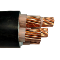 Cable de Alimentación de Bajo Voltaje 4x240mm2, Cable de Alimentación de 0.6/1kv, Cable Blindado Subterráneo de Cobre XLPE