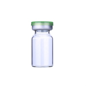 Cổ nhỏ hổ phách rõ ràng <span class=keywords><strong>7ml</strong></span> Chai thủy tinh nhỏ với nắp - Product Image 3