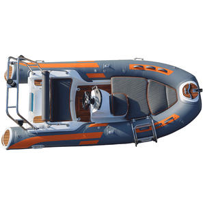 Bateau Gonflable de patrouille à pédale de <span class=keywords><strong>Ponton</strong></span>, Rigide et Gonflable, avec moteur, Ce côtelé 390 chine - Product Image 1