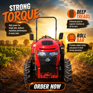 Hua Xia Gewächshaus-Traktor 40PS Quancai-Motor 4WD Direktlieferung ab Werk für Gewächshausnutzung TY/<span class=keywords><strong>TE</strong></span>/TB Fahrgestell-Traktor - Product Image 4