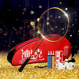 Golden <strong>Badminton</strong> Set - Premium Rackets with Bag, <strong>Shuttlecocks</strong> &amp; Extras, Perfect for Play - Product Image 2