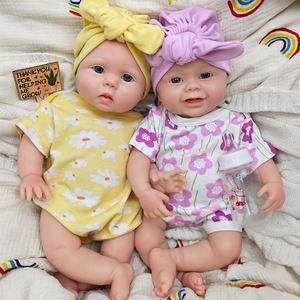 Muñeca Reborn de Silicona de Alta Calidad, Expresiones Faciales Vívidas, Muñecas Recién Nacidas Realistas, Cuerpo Suave, Decoración DIY - Product Image 1